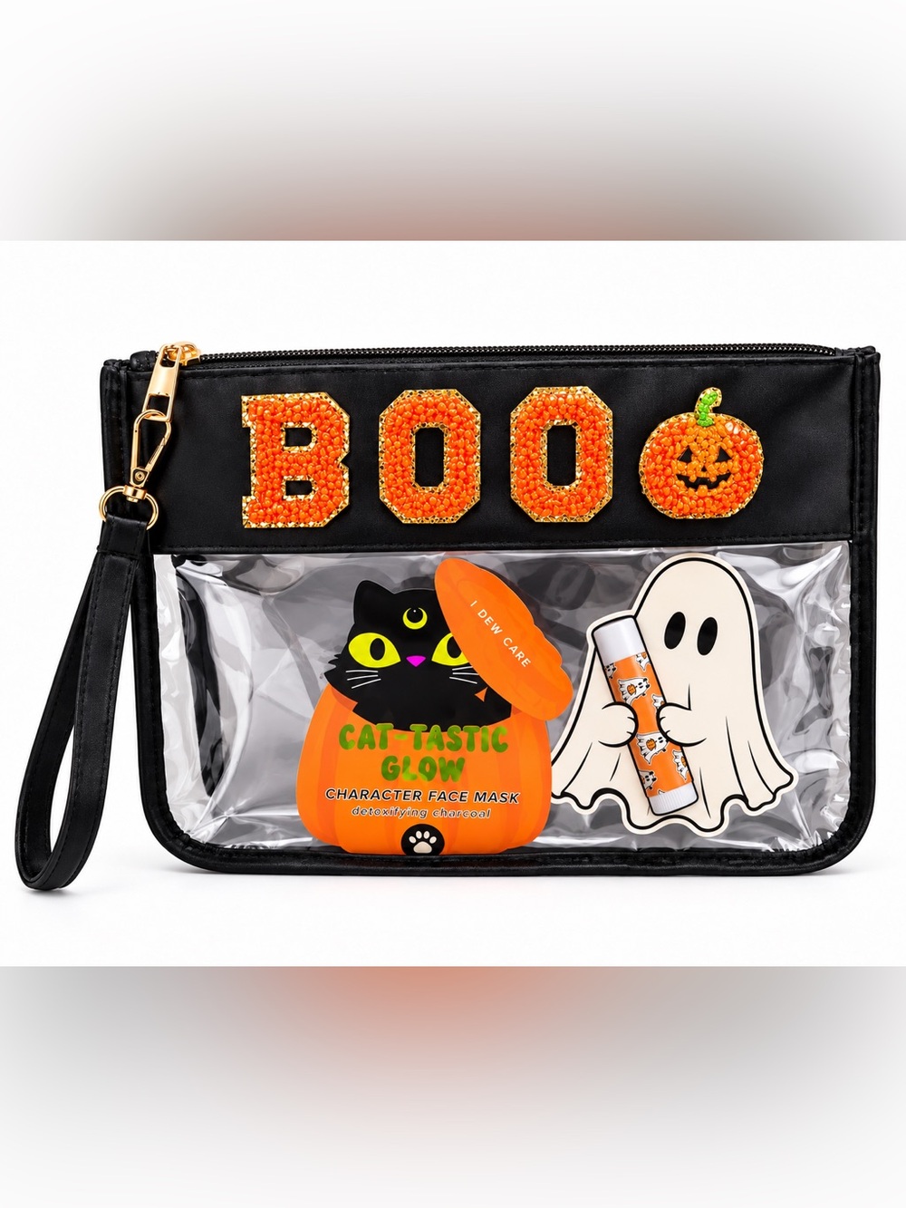 BOO Cosmetic Pouch and Accessories